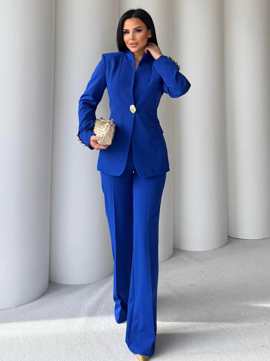 طقم رسمي نيلي - KP1240